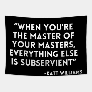 Katt Williams - When You're the Master Tapestry