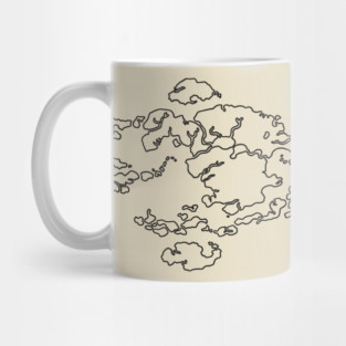 Avatar Map Outline Mug