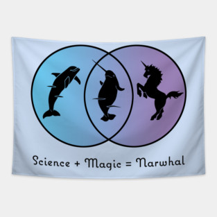 Science + Magic = Narwhal Tapestry