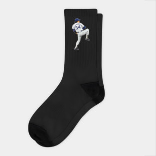 Fernando Valenzuela #34 Pitches Socks