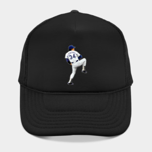 Fernando Valenzuela #34 Pitches Hat