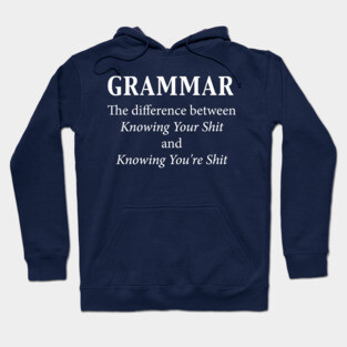 Grammar Hoodie