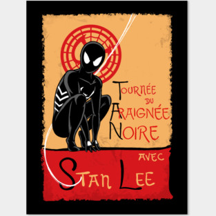 Le Black Spider Posters and Art