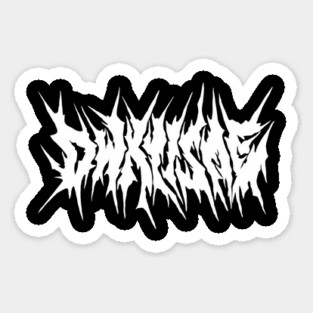 Metal Logo Sticker
