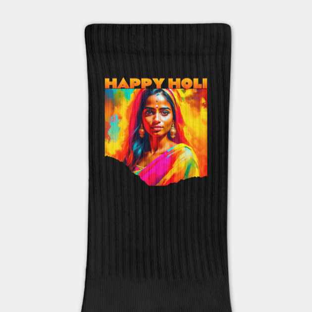 Happy Holi Beautiful Woman by HolidayBug