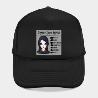 Goth Color Chart Hat