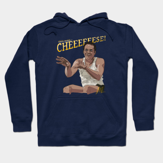 Old School: Cheese Hoodie by 51Deesigns