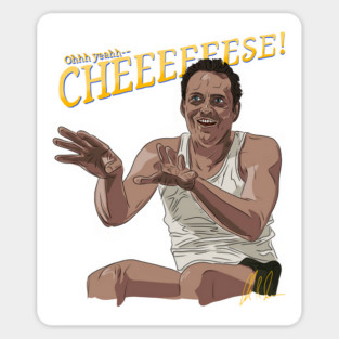 Old School: Cheese Sticker