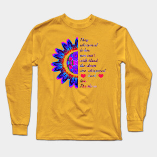 Woman Strong Girls Hippie . I am The Storm Gift They Whispered To Her You Can't With Stand The Storm She Whispered Back I Am The Storm Long Sleeve T-Shirt