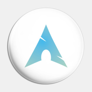 Arch Linux Logo Redux Pin
