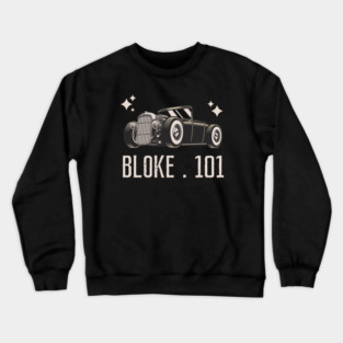Bloke 101 Hot Rod Crewneck Sweatshirt