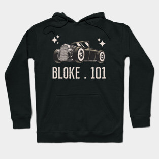 Bloke 101 Hot Rod Hoodie