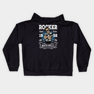 Rocker 1958 Kids Hoodie