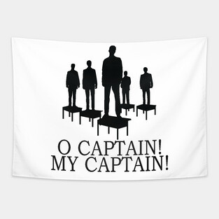 O Captain My Captain Poetry Tapestry