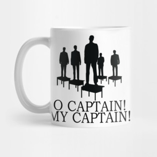 O Captain My Captain Poetry Mug