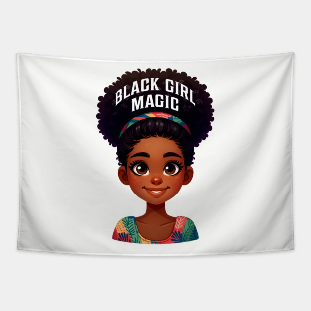Black Girl Magic Tapestry by UrbanLifeApparel