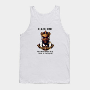 Black King - Black Man Tank Top