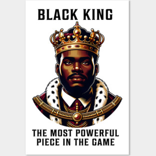 Black King - Black Man Posters and Art