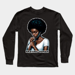 Praying woman Long Sleeve T-Shirt