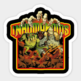 80s Classic Cartoons Inhumanoids Sticker