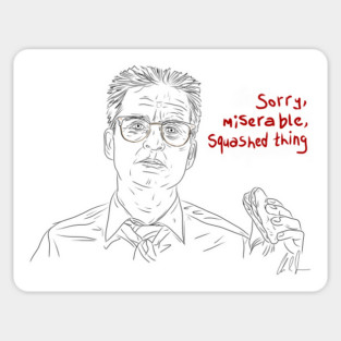 Falling Down: Whammy Burger [Outline] Sticker