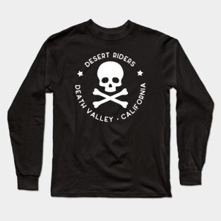 Desert Riders Death Valley California Long Sleeve T-Shirt