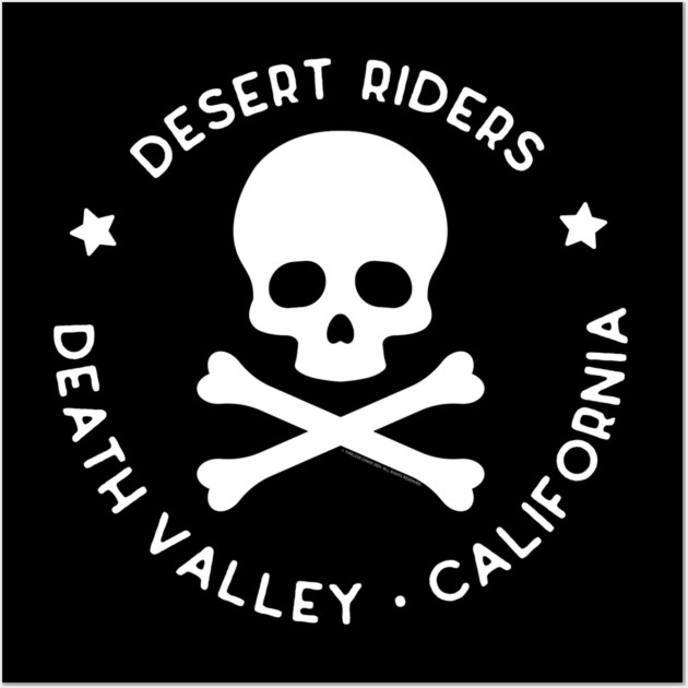 Desert Riders Death Valley California Wall Art by Timeless Chaos