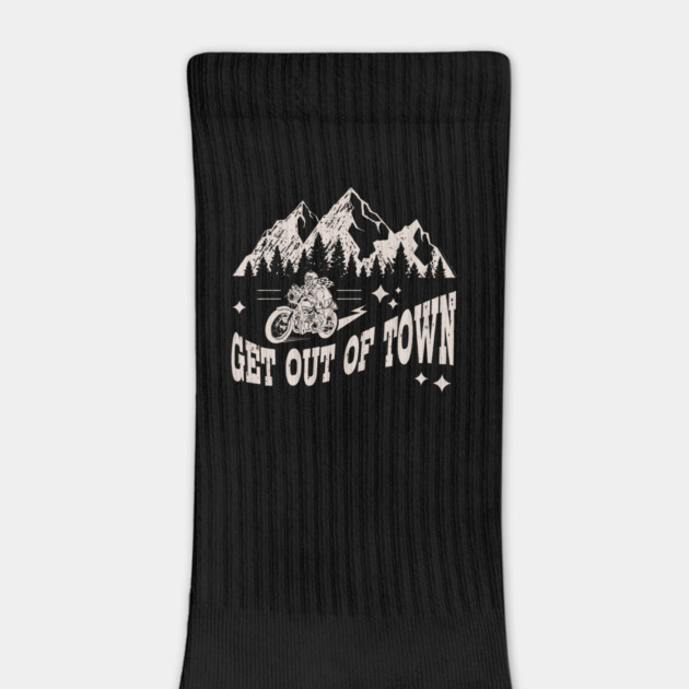 Get Out Of Town Motorcycle Design by Timeless Chaos