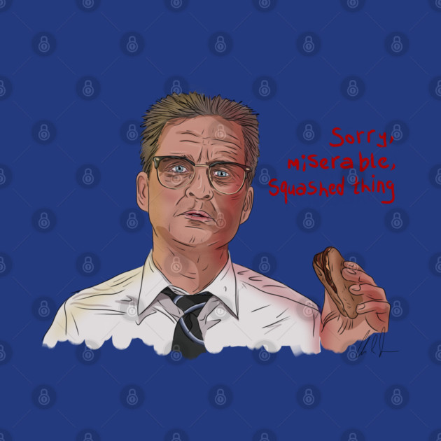 Falling Down: Sorry, Miserable, Squashed Thing by 51Deesigns