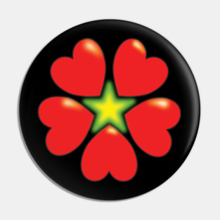 Flourishing love Pin