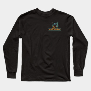 Troop 810 Small Logo Long Sleeve T-Shirt