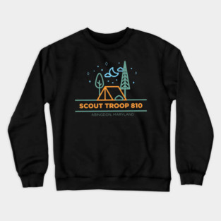 Troop 810 Large Logo Crewneck Sweatshirt