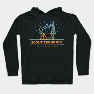 Troop 810 Large Logo Hoodie