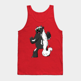 Stinky Skunk Monster Tank Top