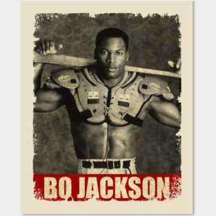 Bo Jackson - NEW RETRO STYLE Posters and Art