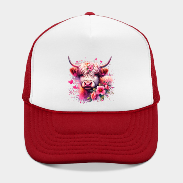 Valentine's Highland Cow by HolidayBug