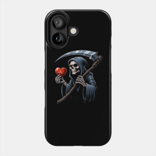 Valentine's Day Grim Reaper Phone Case