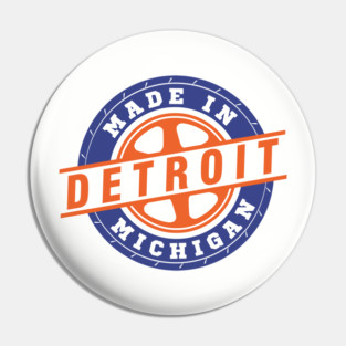 Made in Detroit Pin