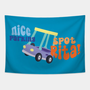 Nice Parking Spot Rita! Tapestry