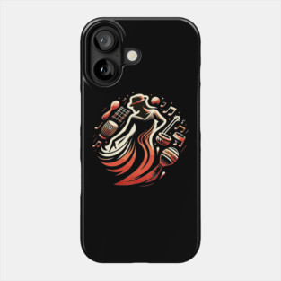 Salsera Rueda Dance In Dance School Salsa Phone Case