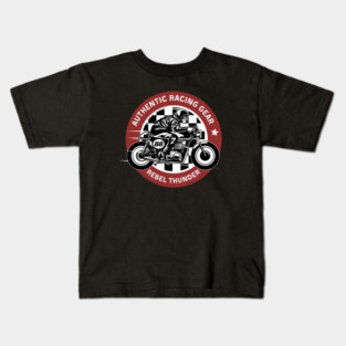 Rebel Thunder Racing Gear Kids T-Shirt