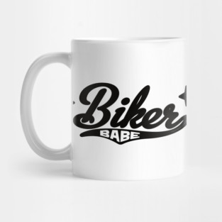 Biker Babe Design Mug