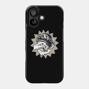 Rebel Eagle Motorcycle Design Phone Case