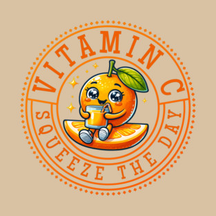 Vitamin C: Squeeze The Day T-Shirt