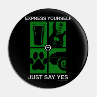 Express Yourself Mindy’s Beer Gear Style Pin