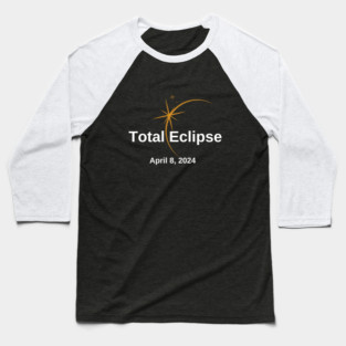 Total Eclipse 2024 Baseball T-Shirt