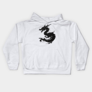 japanese dragon Kids Hoodie