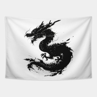 japanese dragon Tapestry