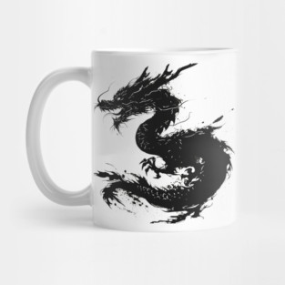 japanese dragon Mug