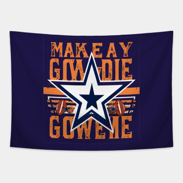 The Cowboys T-shirt NFL super league T-shirt Tapestry by Nizar clothing store 